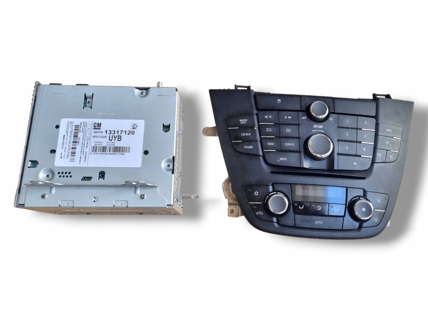 Radio samochodowe Opel Insignia A 2009 13317120