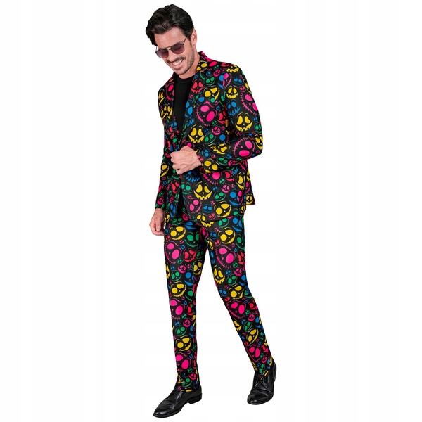 Párty Oblek S Neonovými Duchy Kostým XL