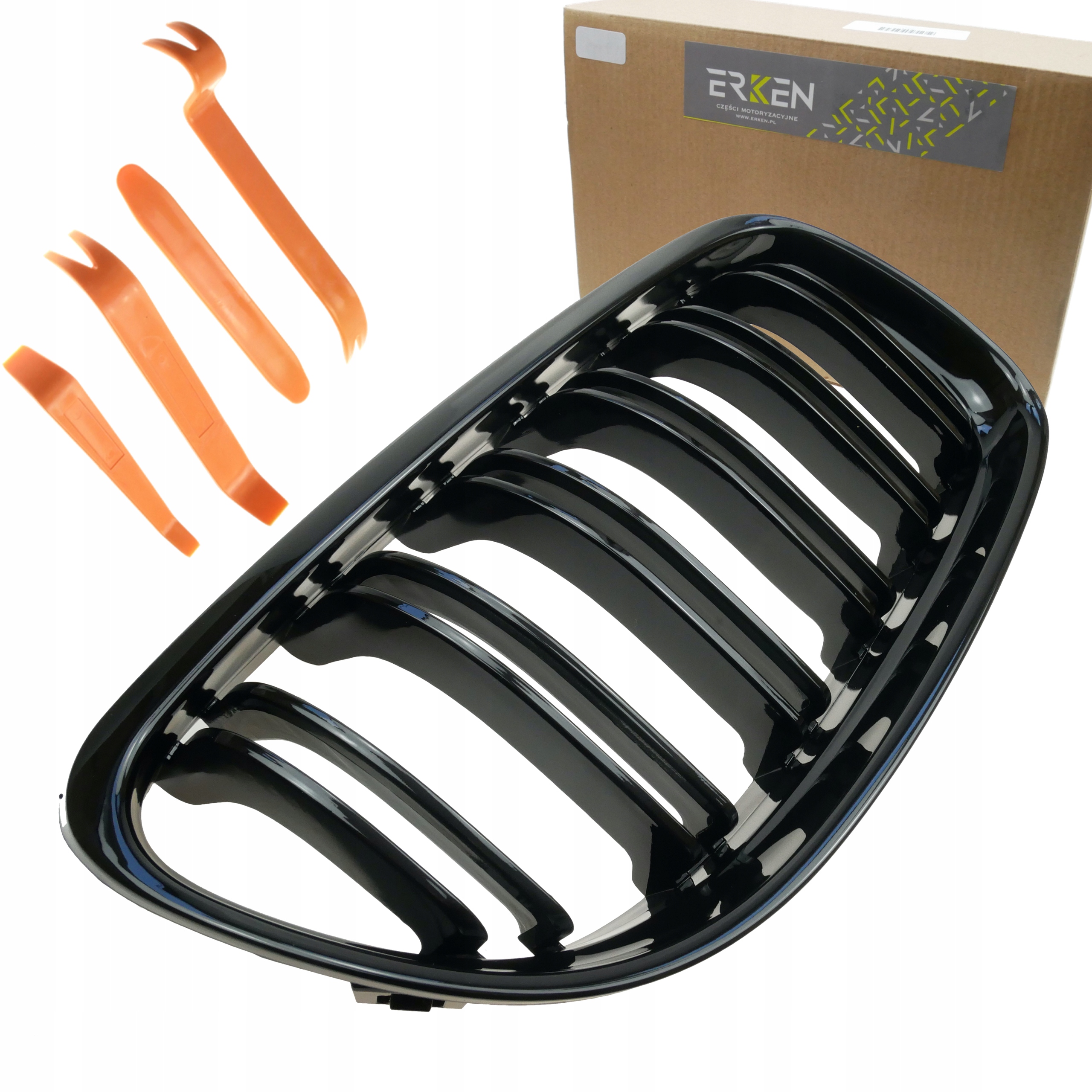 Nerki grill atrapa Czarny połysk do BMW E90 E91lifting 2008-2013 EAN (GTIN) 5903802861990