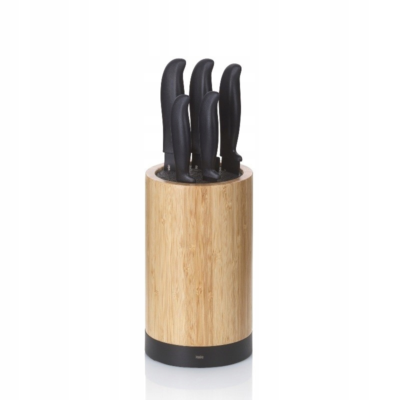 Kela KL-11283 v stojane Acida bambus čierny 24,5 cm 13,0 cm