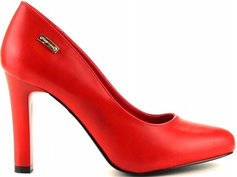 iBUTY CZÓŁENKA SERGIO LEONE 1457 CZERWONE MAT 36