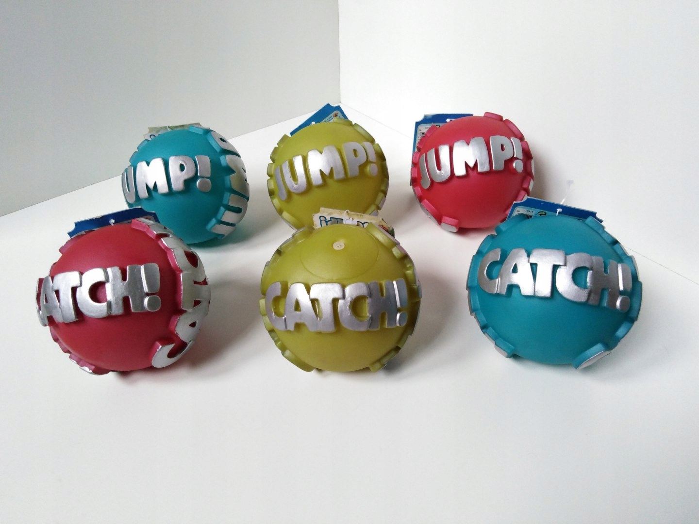 

Piłka piszcząca Catch&jump 11,5 cm Zabawka Pie