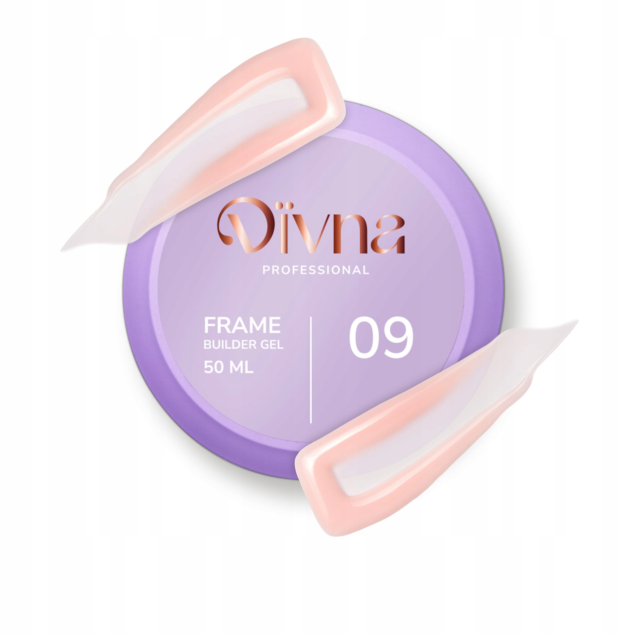 Frame Builder Gel 09 żel budujący kolorowy do paznokci