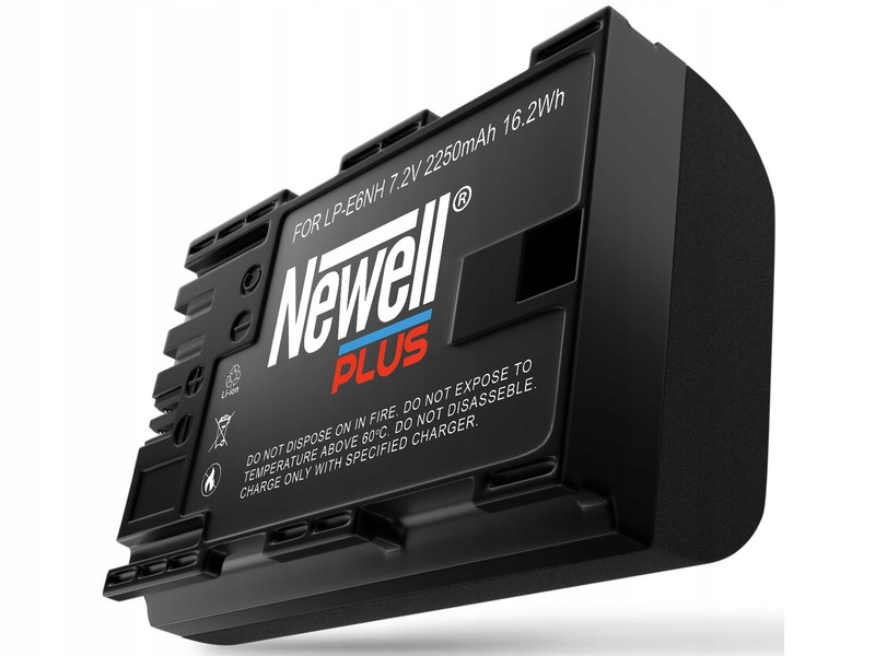 

Akumulator Newell 2250 mAh do Canon LP-E6NH Plus