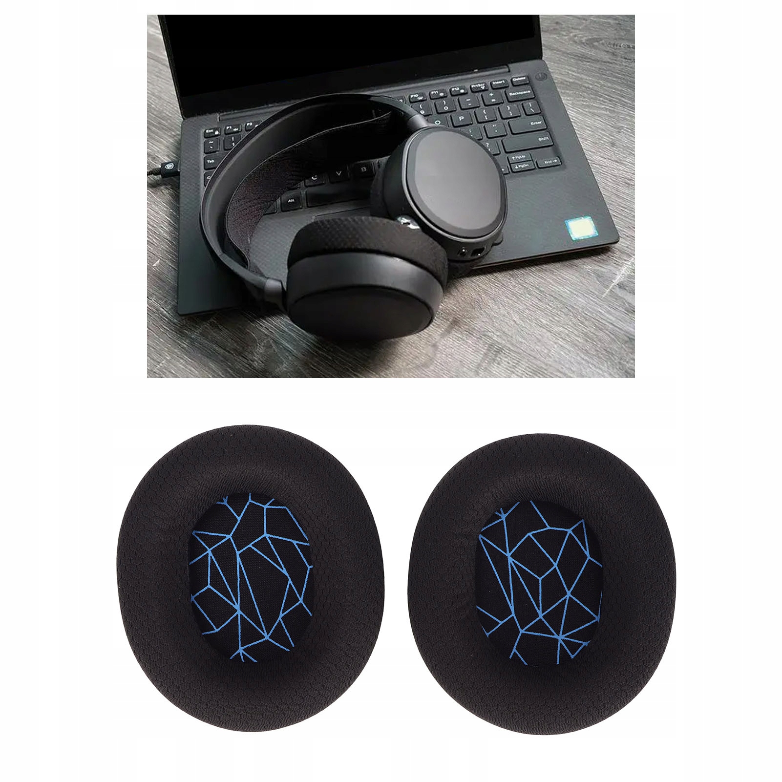 WYMIENNE PODUSZKI NAUSZNE DLA SŁUCHAWKI STEELSERIES ARCTIS 3/5/7 ARCTIS 9/1