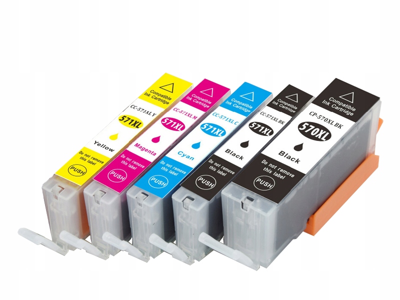 

5x Canon PGI-570 CLI-571 MG5700 MG5750 7700 7750