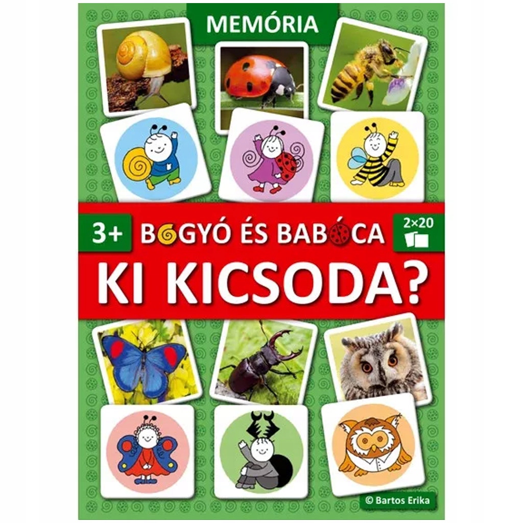 Bogyó i Babóca: Kto Jest Kim? gra memory