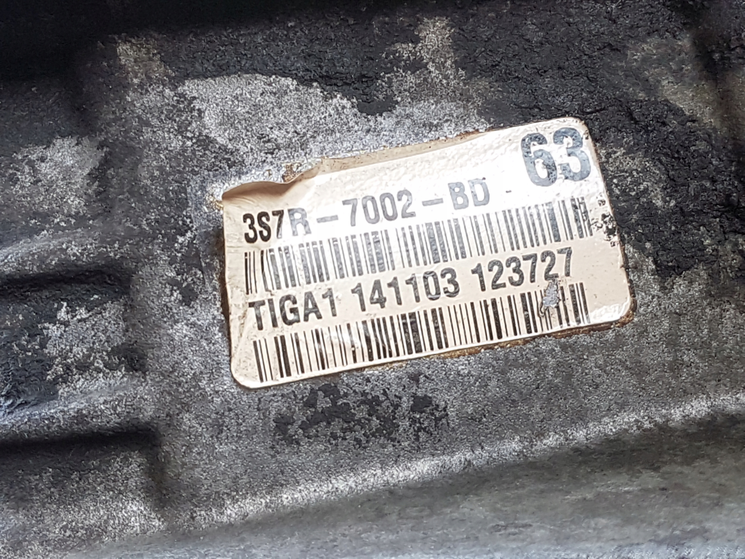 CAMBIO manuale FORD MONDEO MK 3 3S7R-7002-BD