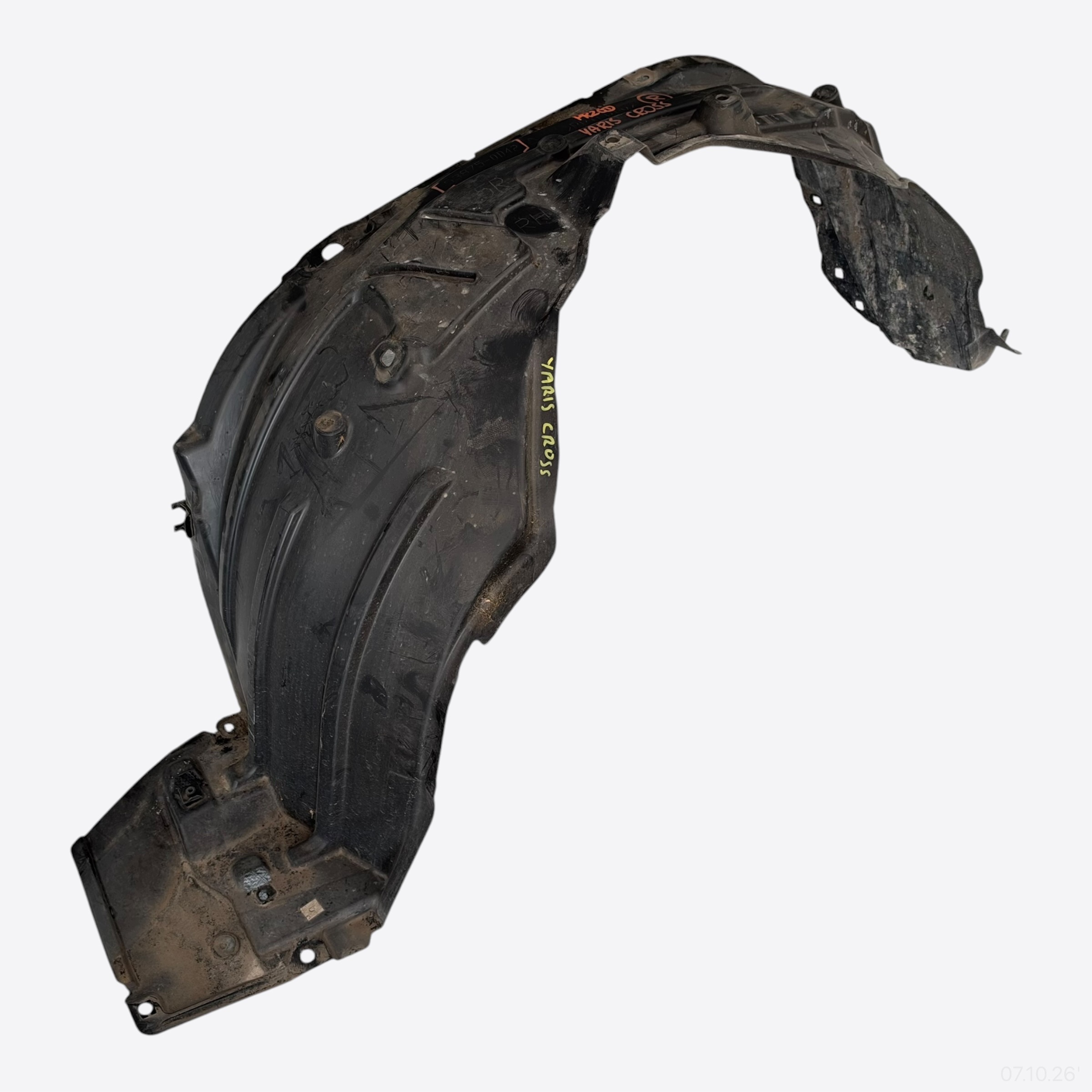 mudguard front right TOYOTA YARIS CROSS 2023 year 53875-0D421