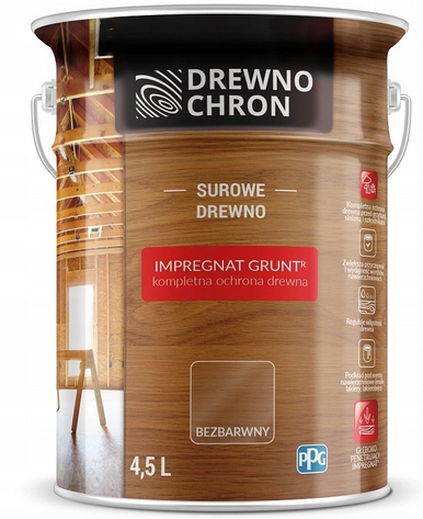 Drewnochron Impregnat Grunt R Do Drewna 4.5L