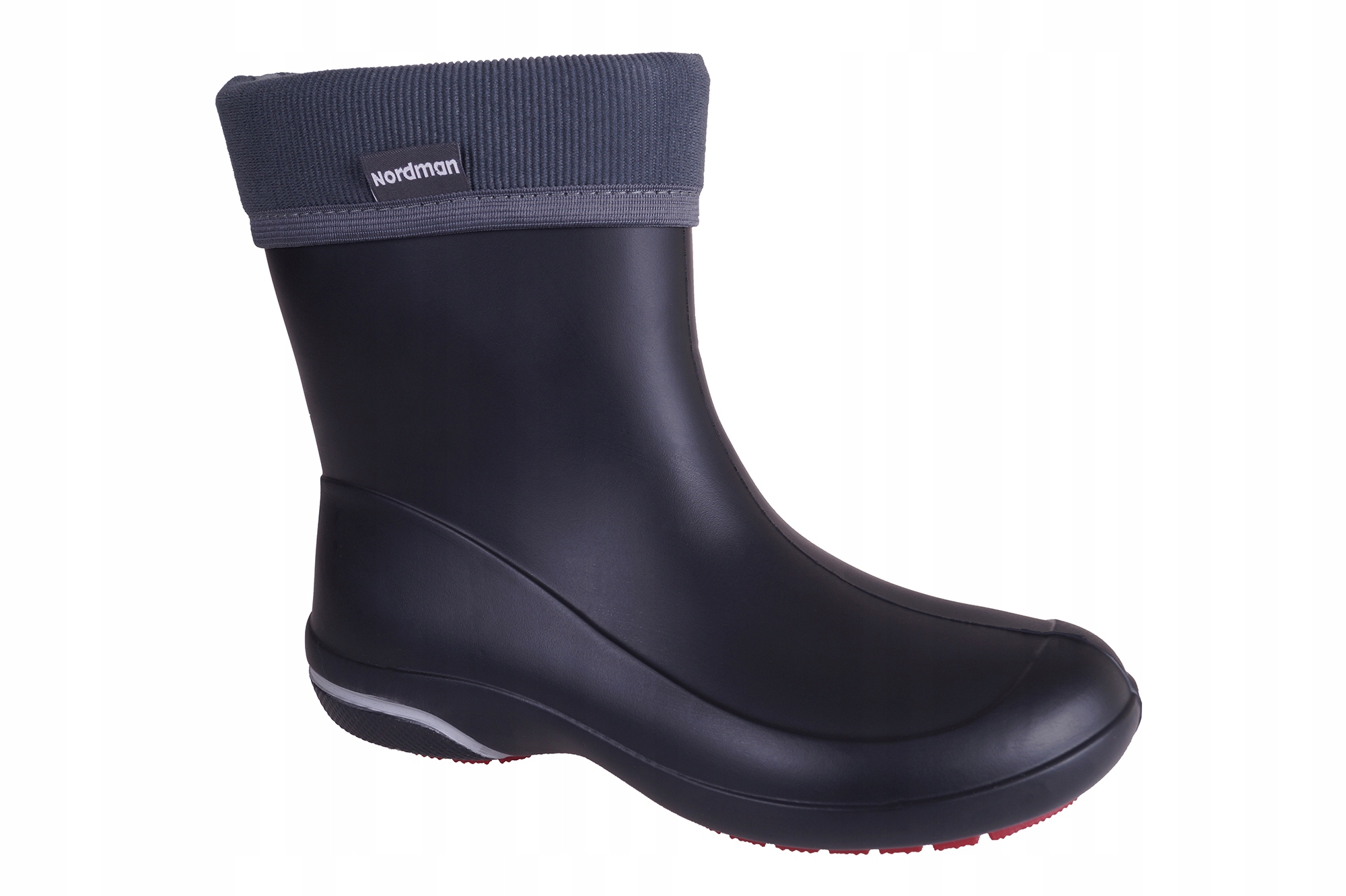 Kalosze damskie ocieplane Nordman czarne r.36