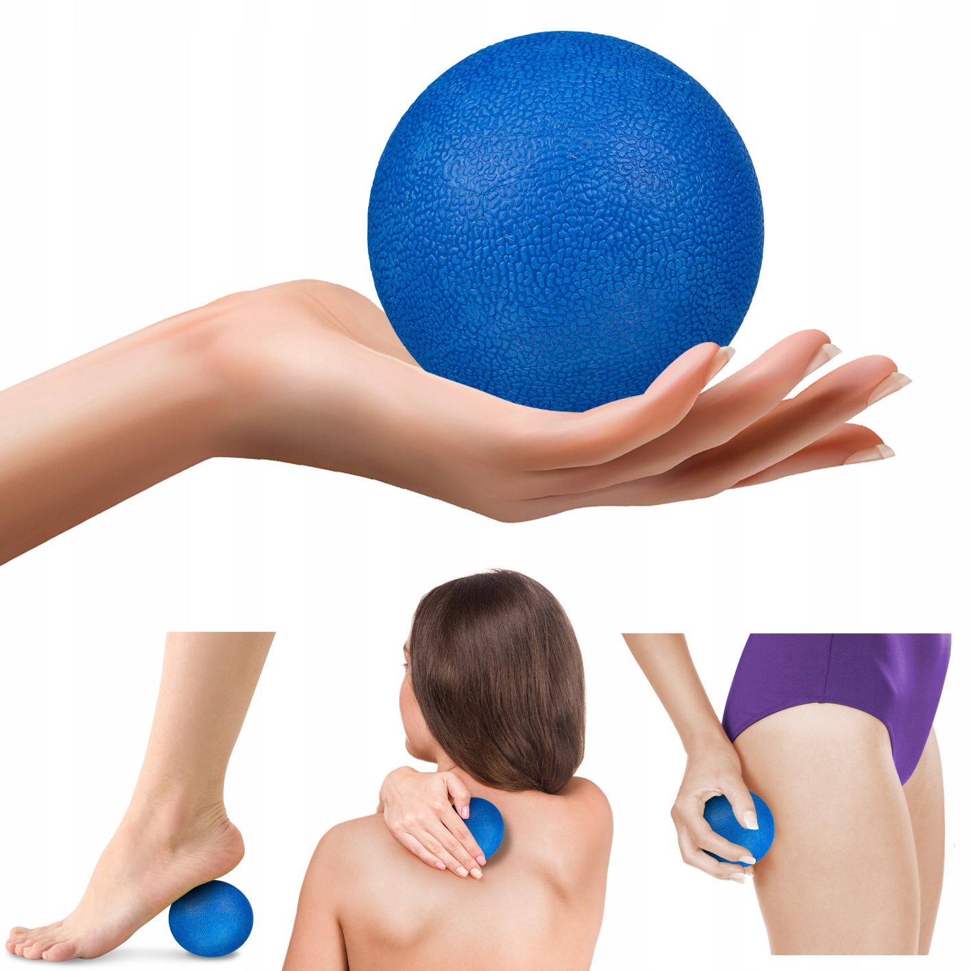 

Piłka Do Masażu Ćwiczeń Fitness Lacrosse 6,3 CM