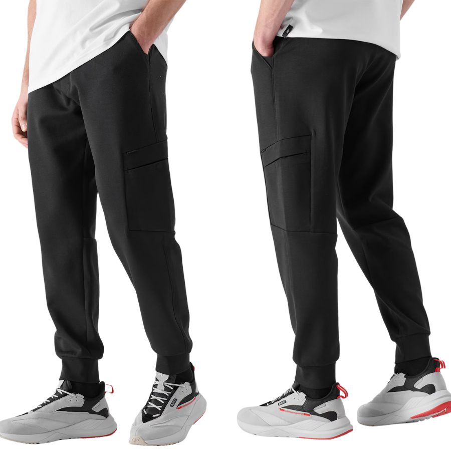 SPODNIE MĘSKIE 4F DRESOWE SPORTOWE JOGGERY DRESY NA CO DZIEŃ