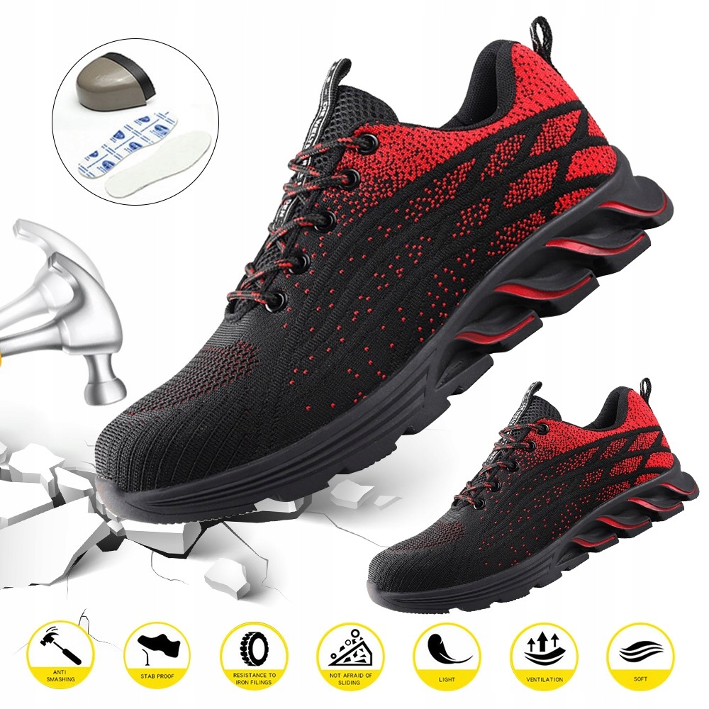 BUTY antypoślizgowe obuwie ochronne męskie rozm.45