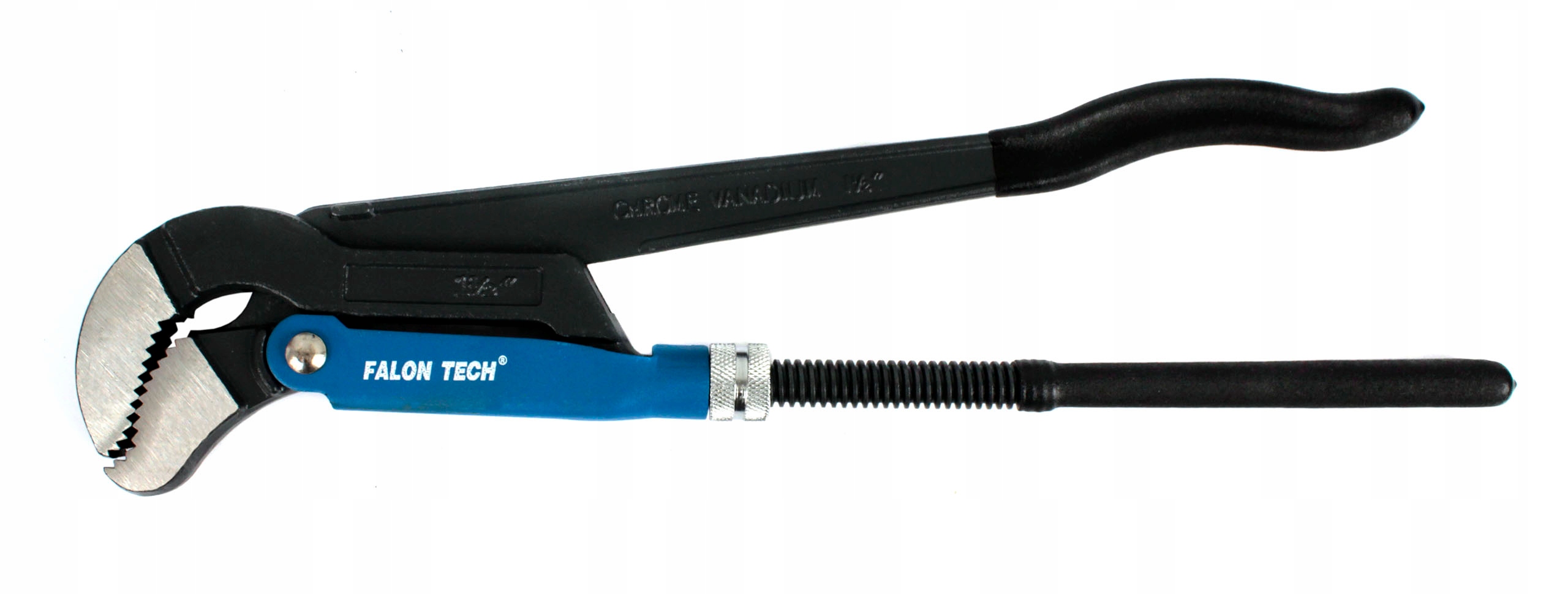 Zestaw kluczy nastawnych do rur typu S 1/2", 1", 1,5", 2 " 4 szt.