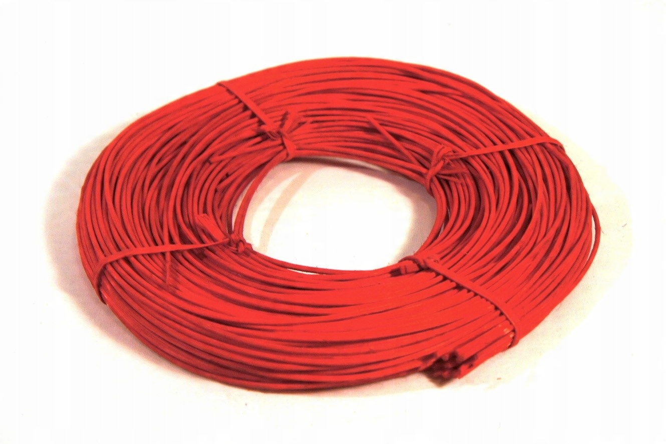 

Ratan rattan krążek 2mm 100g Czerwony