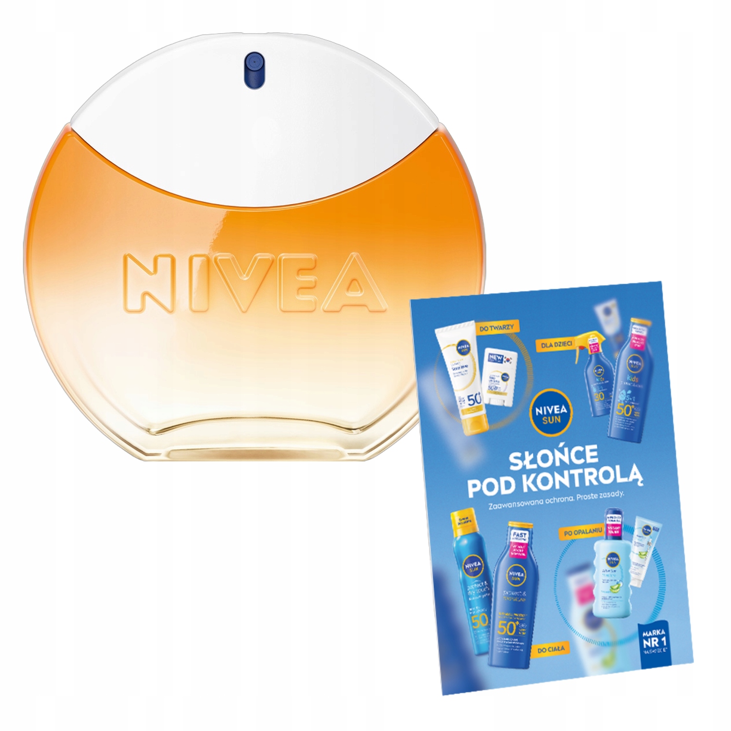 Nivea Sun Eau De Toilette Slunečná toaletní voda 30 ml karta