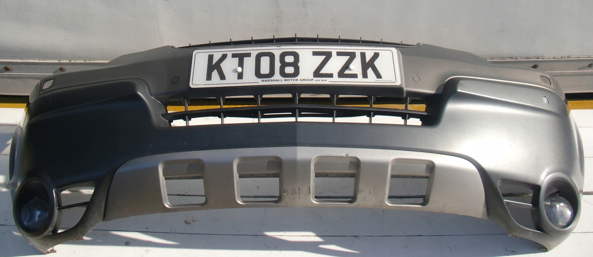 OPEL ANTARA 2008 bumper front front grey PDC washers XENON fog lights KPL