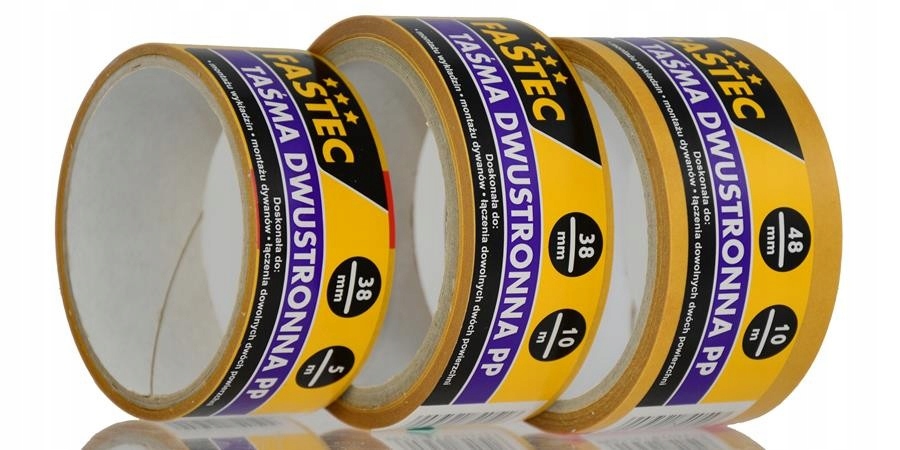 Taśma Dwustronna Fastec 38mm X 5m