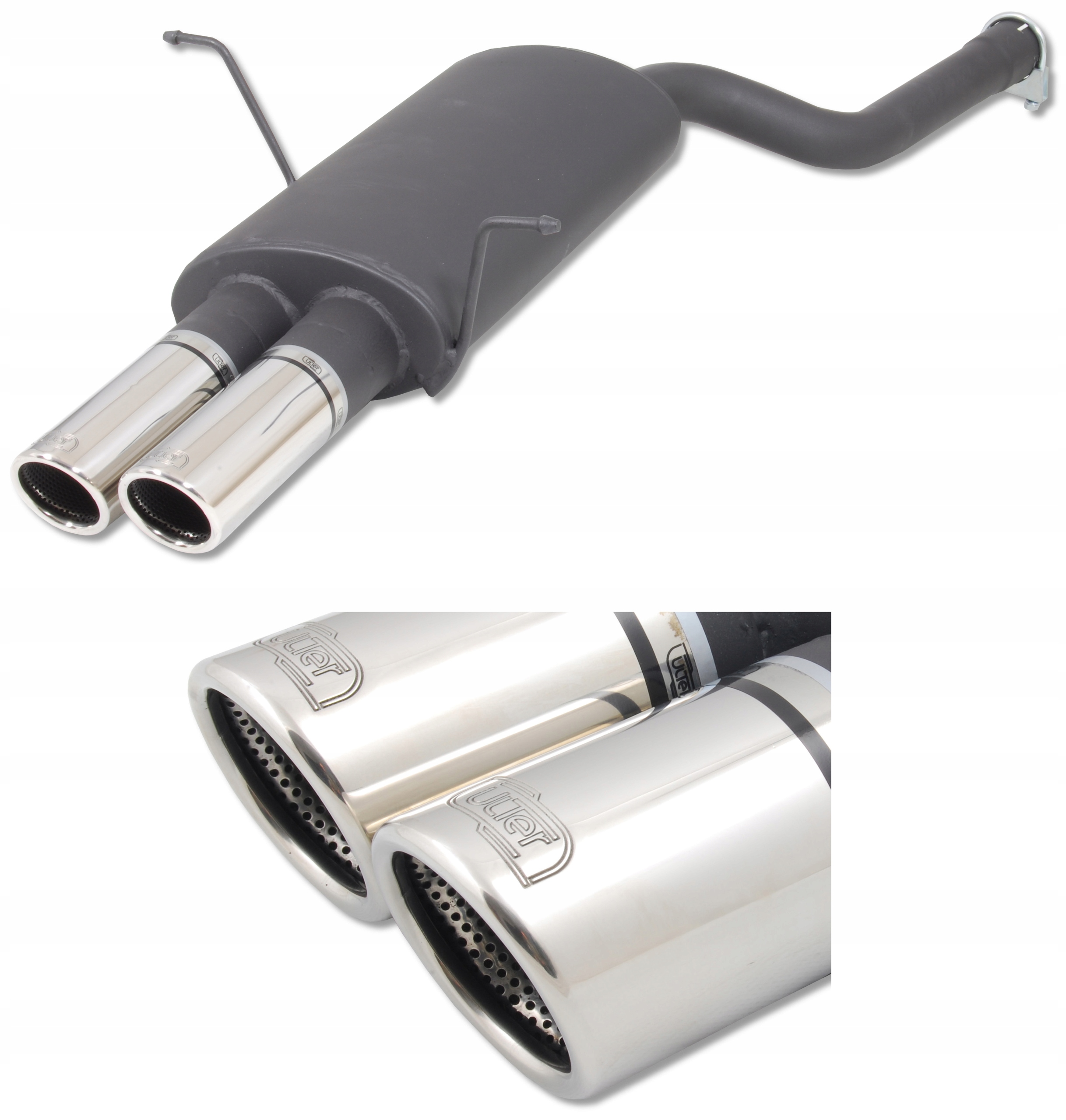 102-212/70RS (3) - Спортивний глушник BMW E46 316i 77 / 85kw Універсал