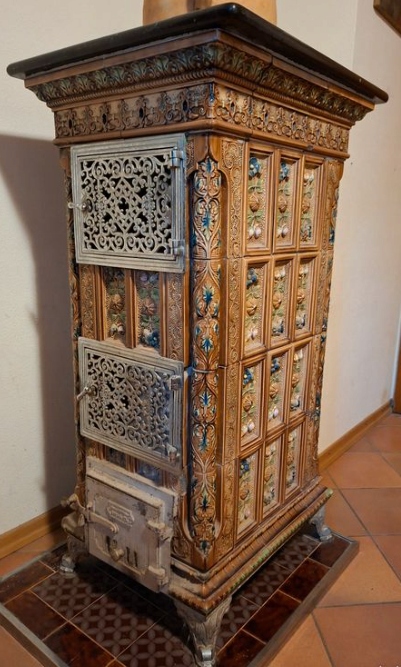 Piec ceramiczny z II poł. XIX w.
