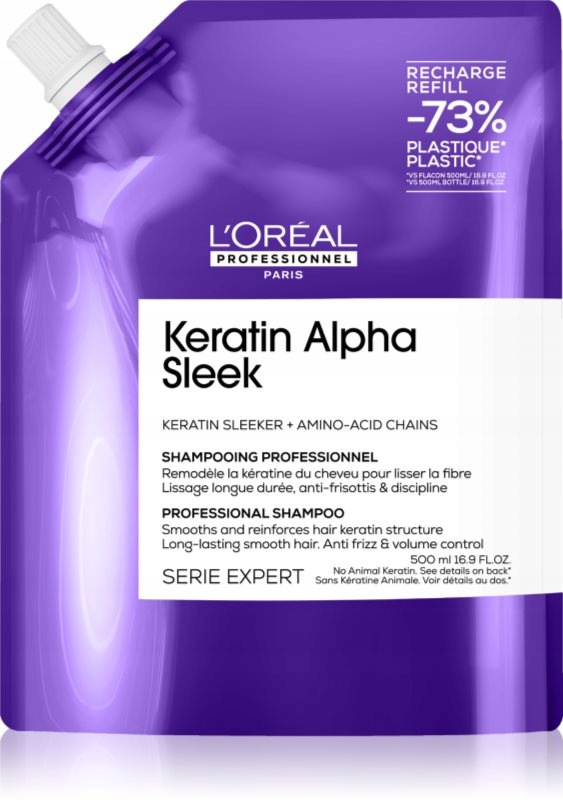 L'oreal Professionnel Serie Expert Keratin Alpha Sleek Šampon 500ML