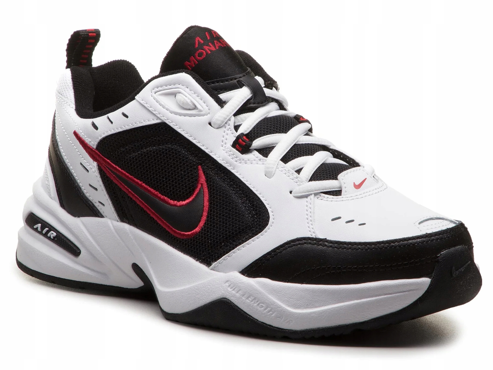 Pánské boty Nike Air Monarch 415445-101 přírodní kůže bílo-černé 38,5