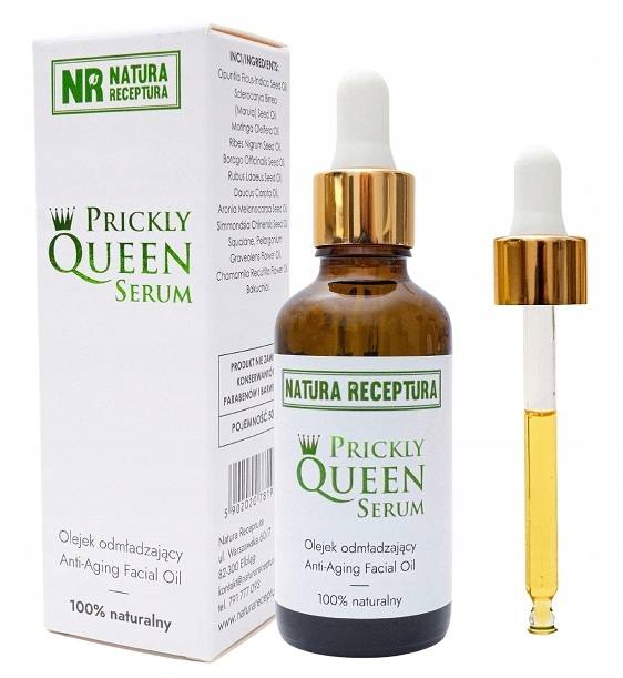 Přírodní sérum proti vráskám na obličej Královna Opuncie 50 ml