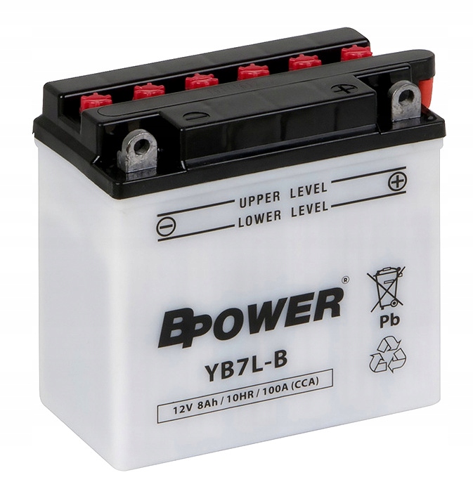 Akumulátor Bpower YB7L-B 8Ah 100A