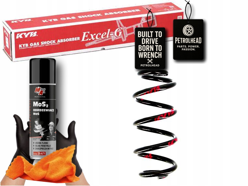 Pružina Zavěšení Zadní L/p Audi A4 B9 2.0 2.0D 08.1 #Petrolhead Pro+ Kit1