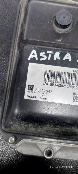 control unit 55577647 OPEL ASTRA J 1.7D