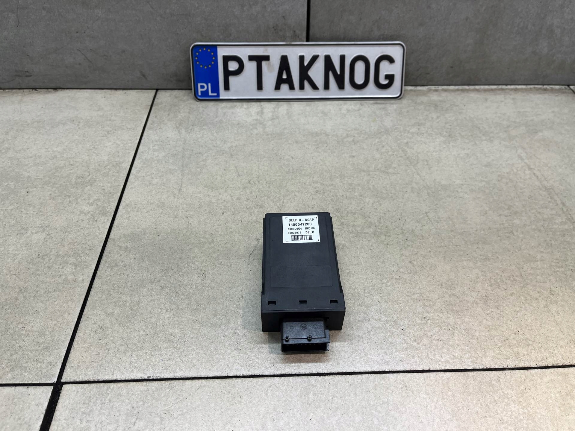 Module de la serrure Central PEUGEOT 1007 1.4 16V 1400047280