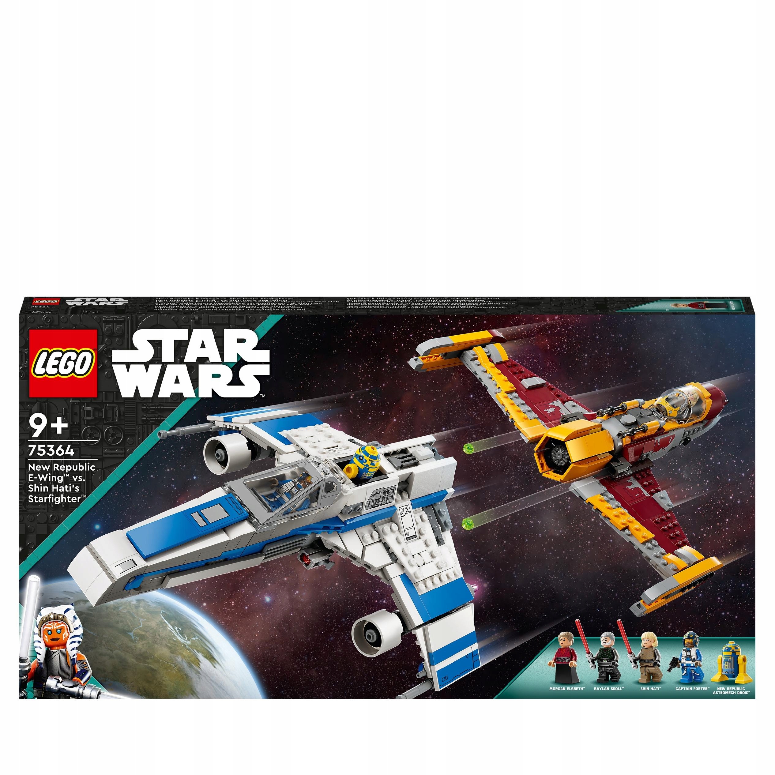 LEGO STAR WARS E-Wing Nowej Republiki kontra 75364 Marka LEGO