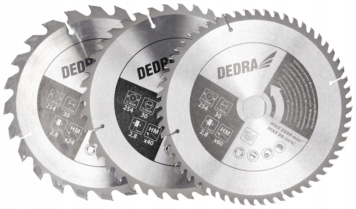 PIŁA STOŁOWA DEDRA CYRKULARKA PRZECINARKA DREWNA Stalowa obudowa Stabilna Waga produktu z opakowaniem jednostkowym 24 kg