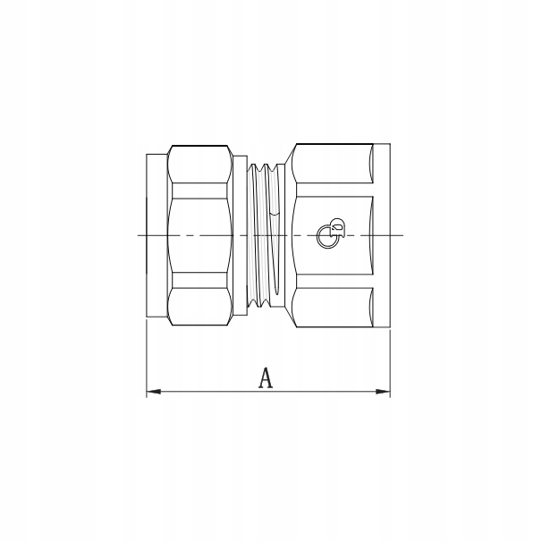MUFA ZŁĄCZKA PEX 25x 3/4'' ALUPEX SKRĘCANA EAN (GTIN) 5907547675645