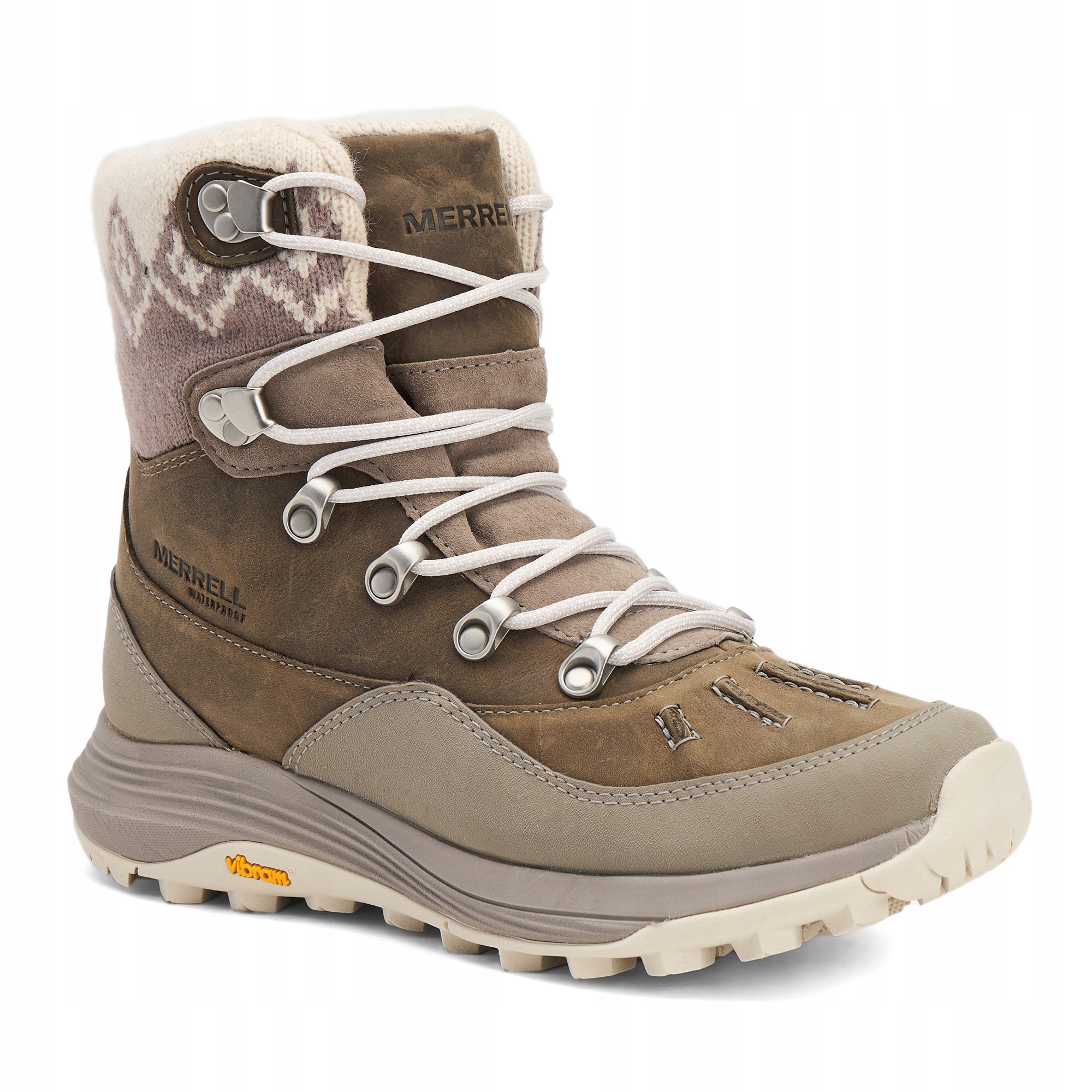 Dámské sněhule Merrell Siren 4 Thermo Mid Zip Wp moon