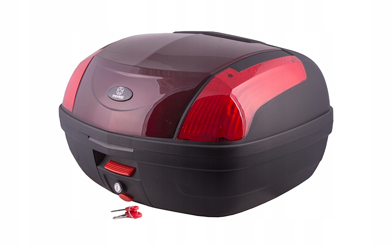 MOR.X.1200 - Чемодан Moretti MR-889, 46 л., красный, красный от