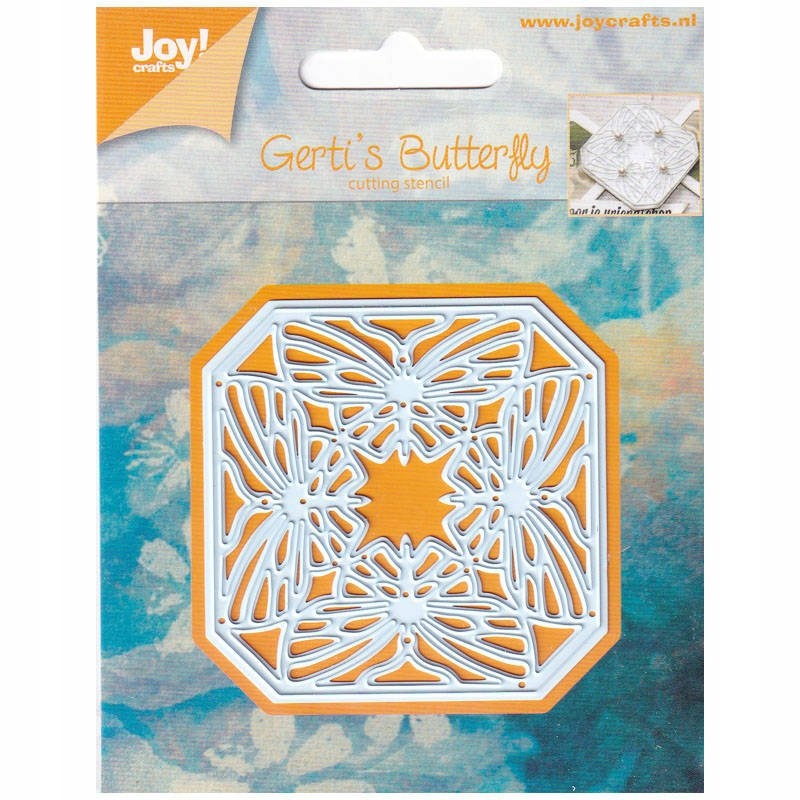 Wykrojnik Joy!Crafts ramka motyle ażurowe