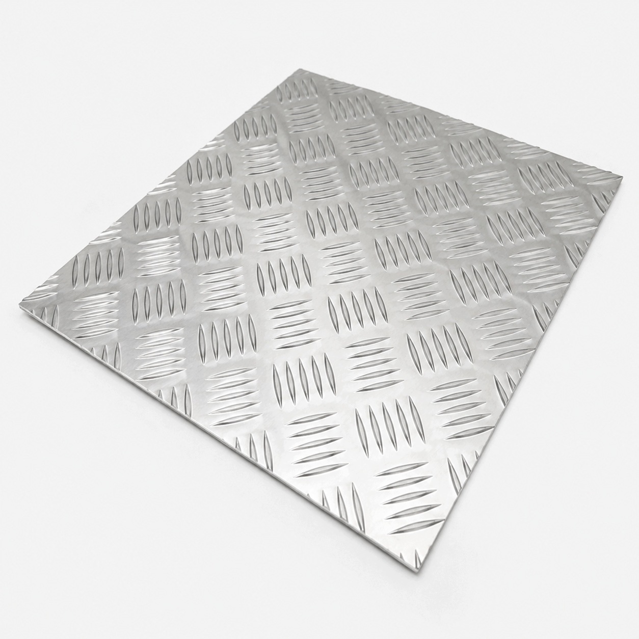 Blacha aluminiowa ryflowana 1250x2500 (125x250) 2 mm antypoślizgowa schody