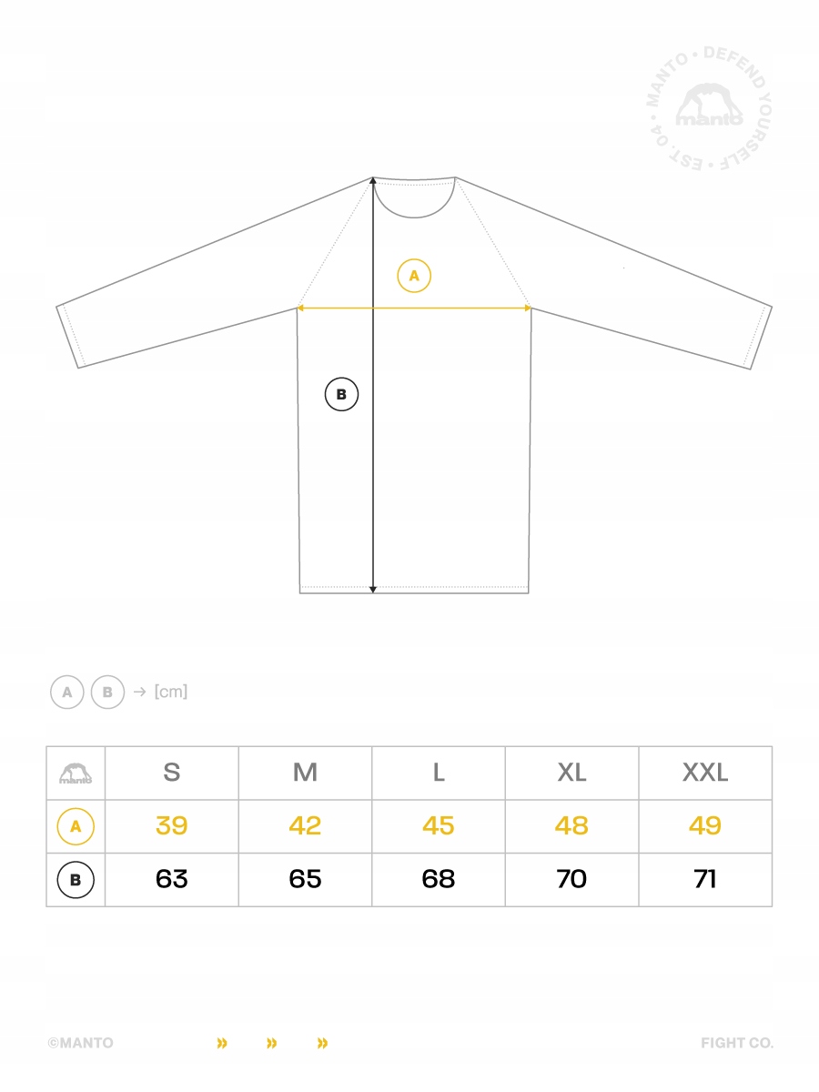 MANTO Rashguard długi rękaw koszulka FLOW czarny rozm. XXL Rozmiar XXL