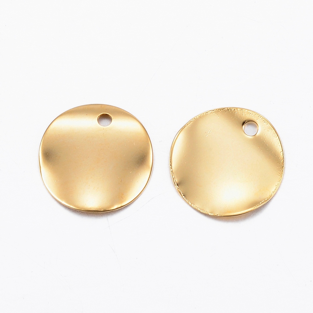 Zawieszka Okrągłe Stal Nierdzewna 10x0.3mm 5szt