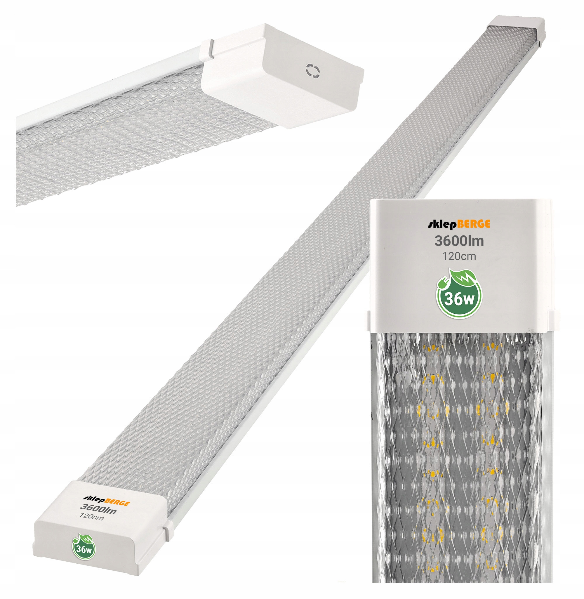 

Lampa Led Panel Do Garażu 120cm Saturn 36W 3600lm