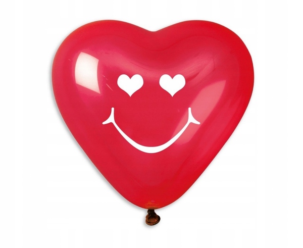 

Balony Premium Serca Z Uśmiechem 25 CM 3 Szt.