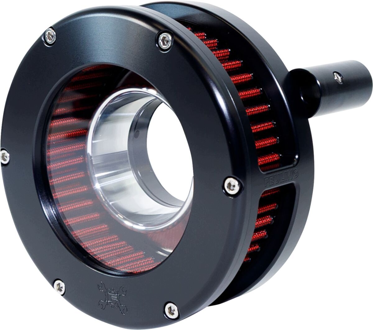 Vzduchový Filter Feuling Slim Ba Bk/rd Harley Flhtci 1450 Fls 1690 5444-S