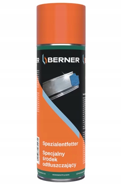 Odtłuszczacz W Aerozolu Berner 500ml 107683