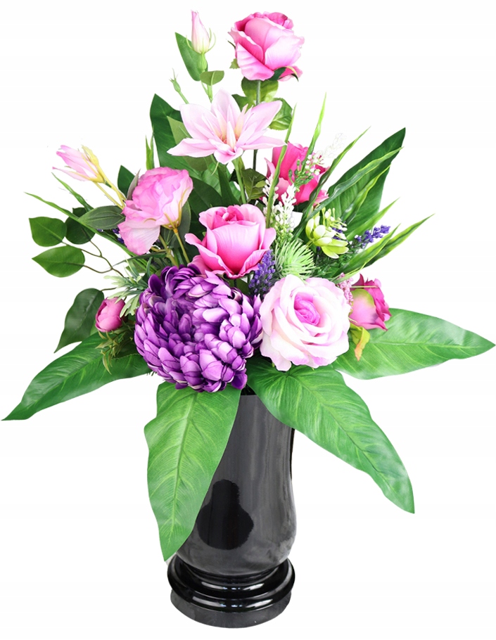 Stroik + Bukiet Wrzos / Chryzantema Wysokość 30 cm