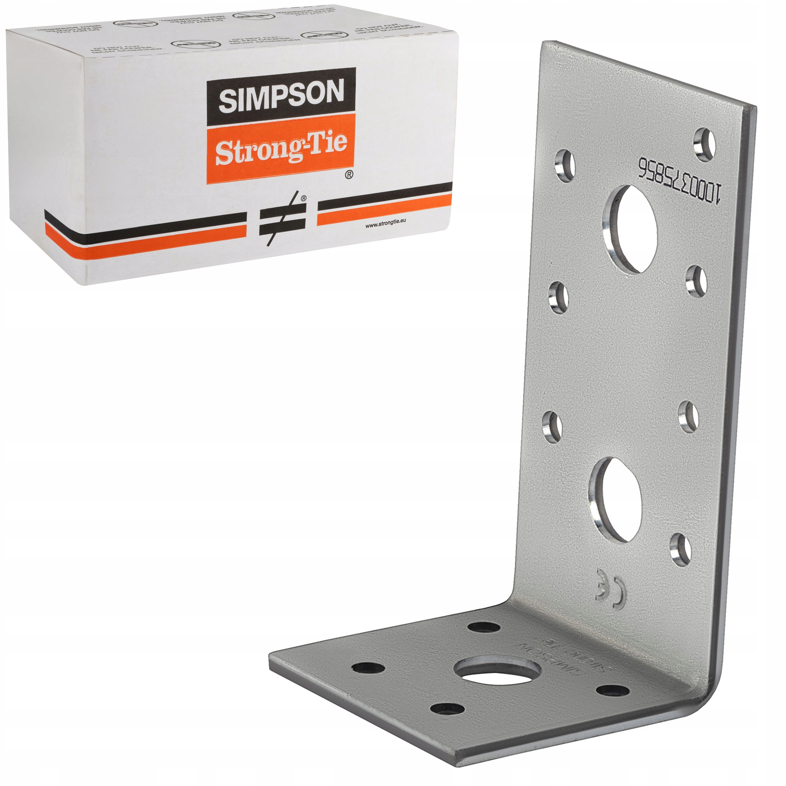 Tesařské spojky úhelníky 90x48x48 x 3 mm 100 Ks ocelové Simpson AE48