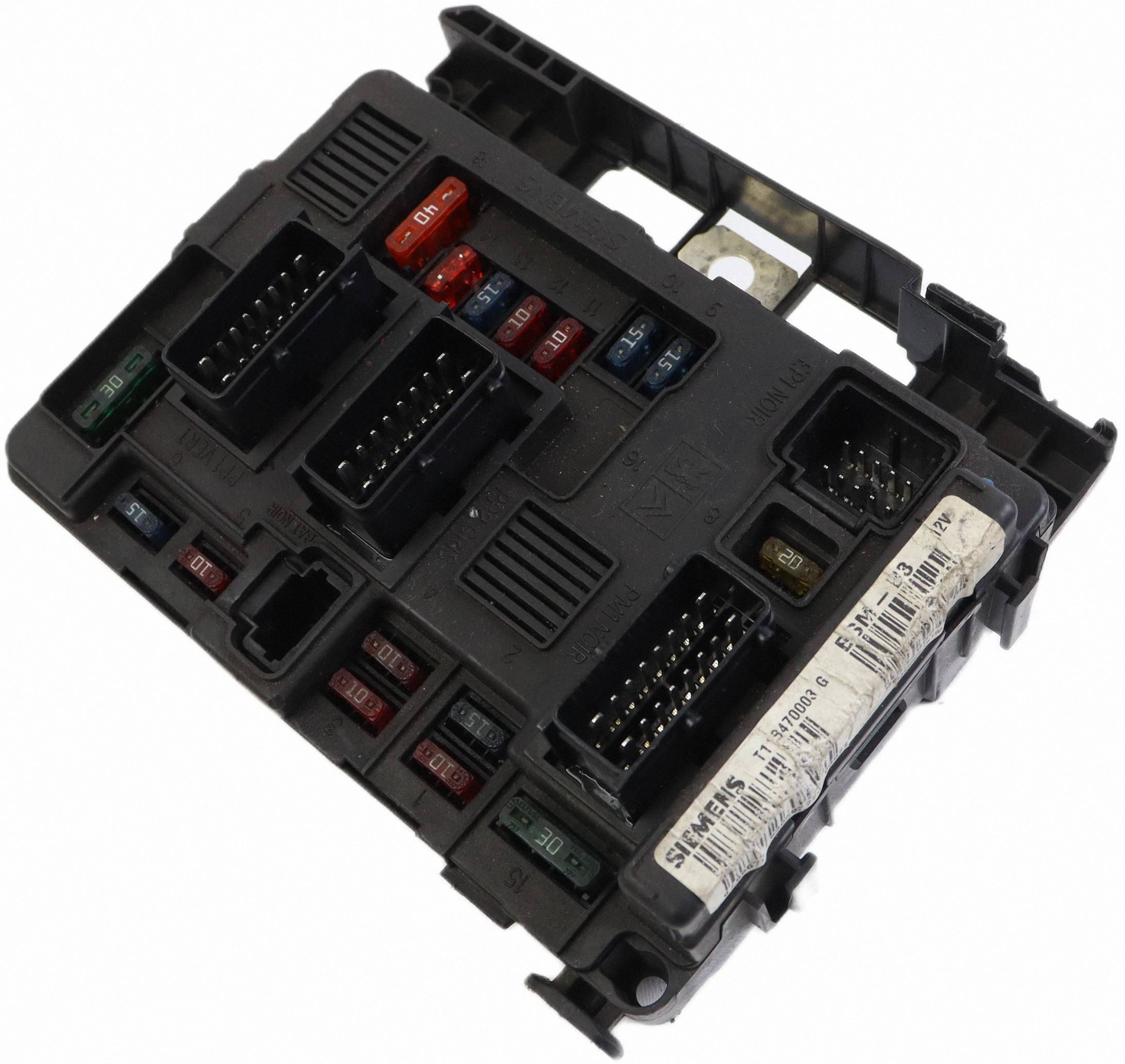 CITROEN PEUGEOT module compartment control unit BSM 9643498880 T118470003G