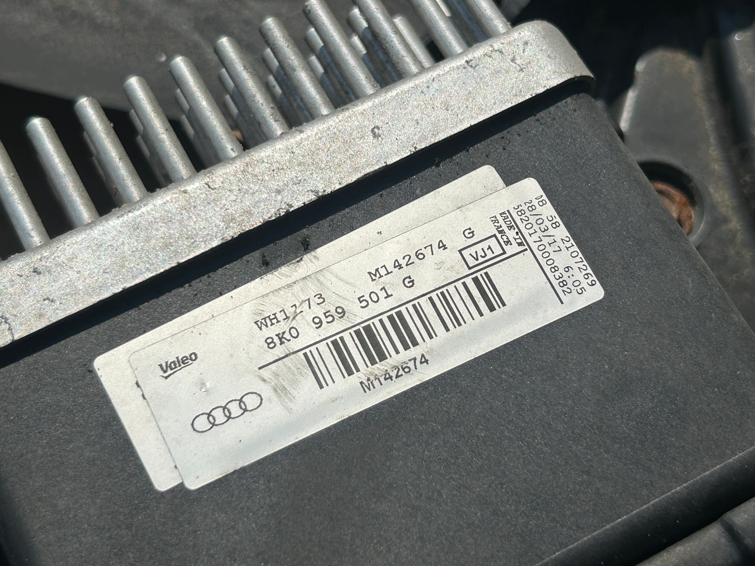 AUDI Q3 8U Ventilateurs Radiateur 8K0121003AG