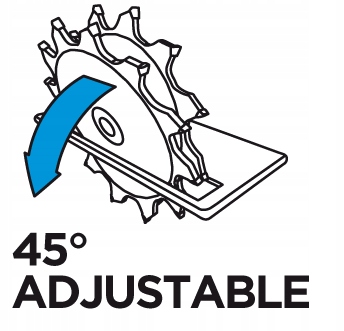 Piła tarczowa Graphite 58G023 20 mm Marka Graphite